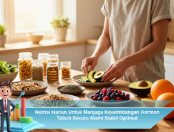 Nutrisi Harian Untuk Menjaga Keseimbangan Hormon Tubuh Secara Alami Stabil Optimal