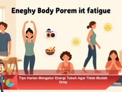 Tips Harian Mengatur Energi Tubuh Agar Tidak Mudah Drop
