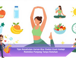 Tips Kesehatan Harian Biar Badan Kuat Hadapi Rutinitas Panjang Tanpa Keluhan