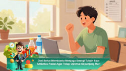 Diet Sehat Membantu Menjaga Energi Tubuh Saat Aktivitas Padat Agar Tetap Optimal Sepanjang Hari