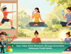 Gaya Hidup Sehat Membantu Menjaga Konsistensi Kebiasaan Positif Harian