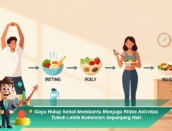 Gaya Hidup Sehat Membantu Menjaga Ritme Aktivitas Tubuh Lebih Konsisten Sepanjang Hari
