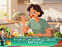 Nutrisi Seimbang Membantu Menjaga Metabolisme Tubuh Tetap Aktif