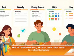 Nutrisi Tepat Mendukung Aktivitas Fisik Tanpa Risiko Kelelahan Berlebihan