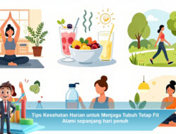 Tips Kesehatan Harian untuk Menjaga Tubuh Tetap Fit Alami Sepanjang Hari Penuh