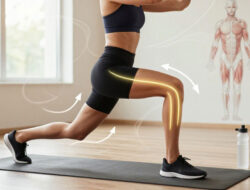 Cara Melakukan Gerakan Lunges Yang Benar Guna Mengencangkan Otot Kaki Bawah